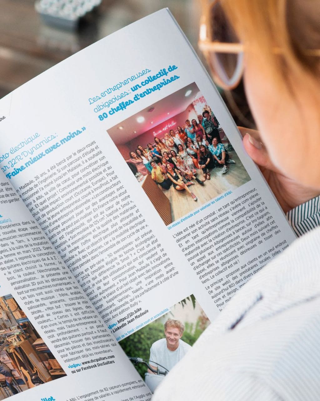 Les entrepreneuses albigeoises dans le magazine le grand albigeois